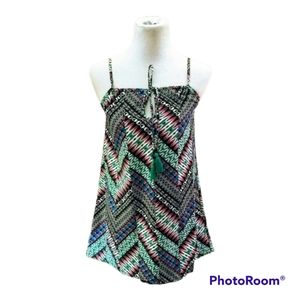 2/$20 Trendy Vibes Boho Aztec summer cover up dress or Tunic Top